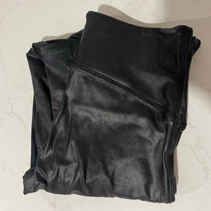 SPANX Faux Leather Leggings